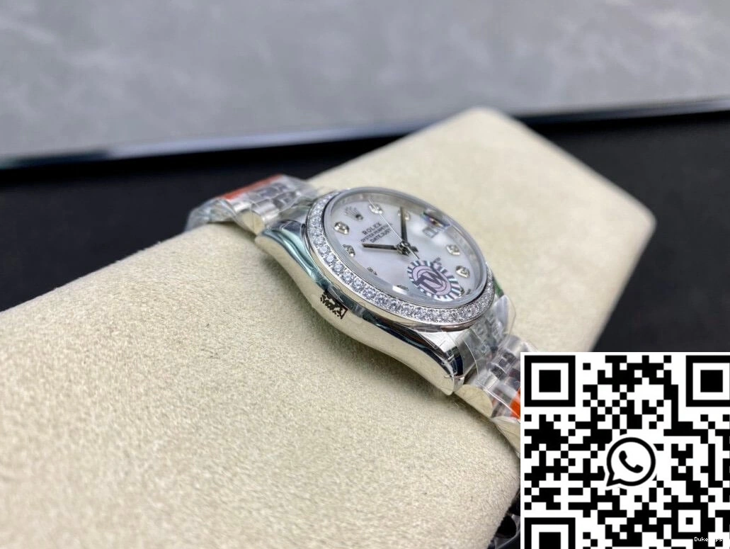 Datejust TW M278384RBR-0008 Factory Diamond Bezel Rolex 0215